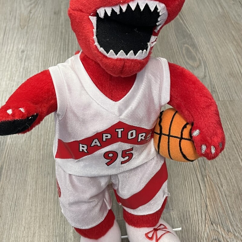 Raptors Stuff Toy, Red, Size: Pre-owned