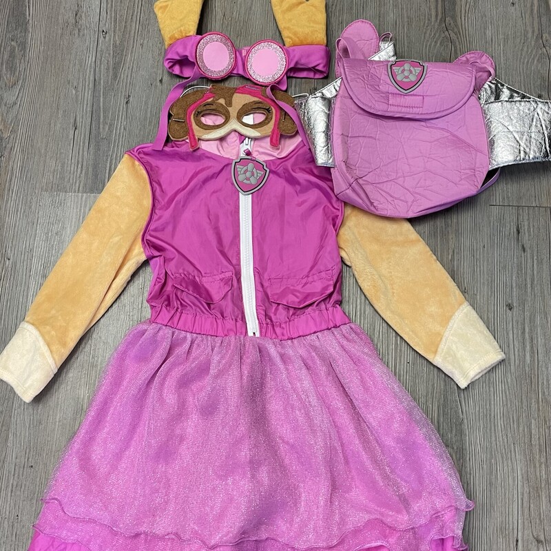 Paw Patrol Skye Dress, Pink, Size: 5-6Y