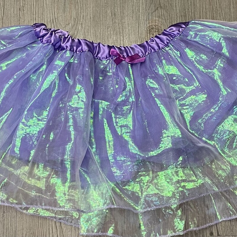 Iridescent Tutu, Purple, Size: 4-6Y