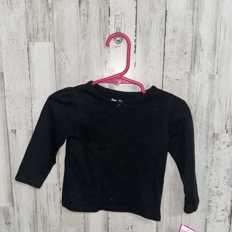 6/9M Black Bow Tee