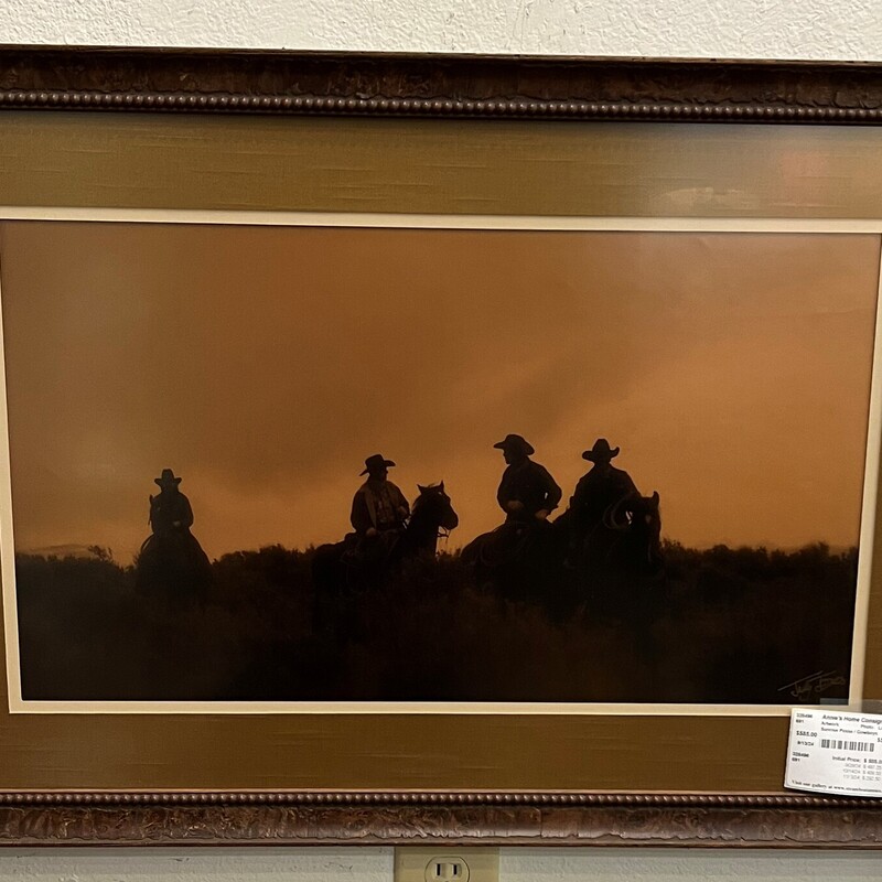 Sunrise Posse / Cowboys, Photo, Local Art
32.5in x 22in