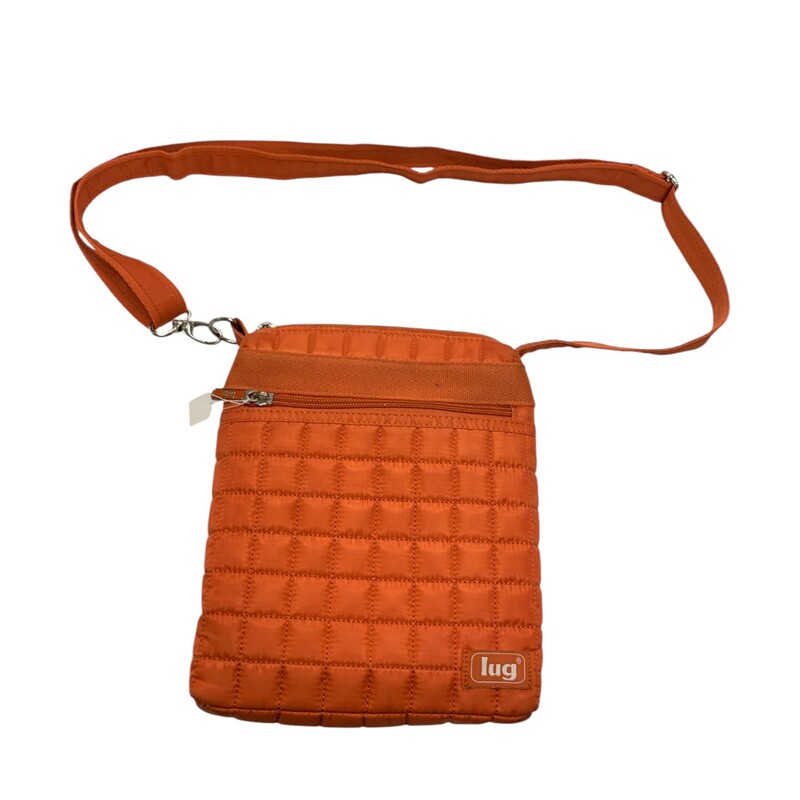 Lug Crossbody, Orange, Size: None