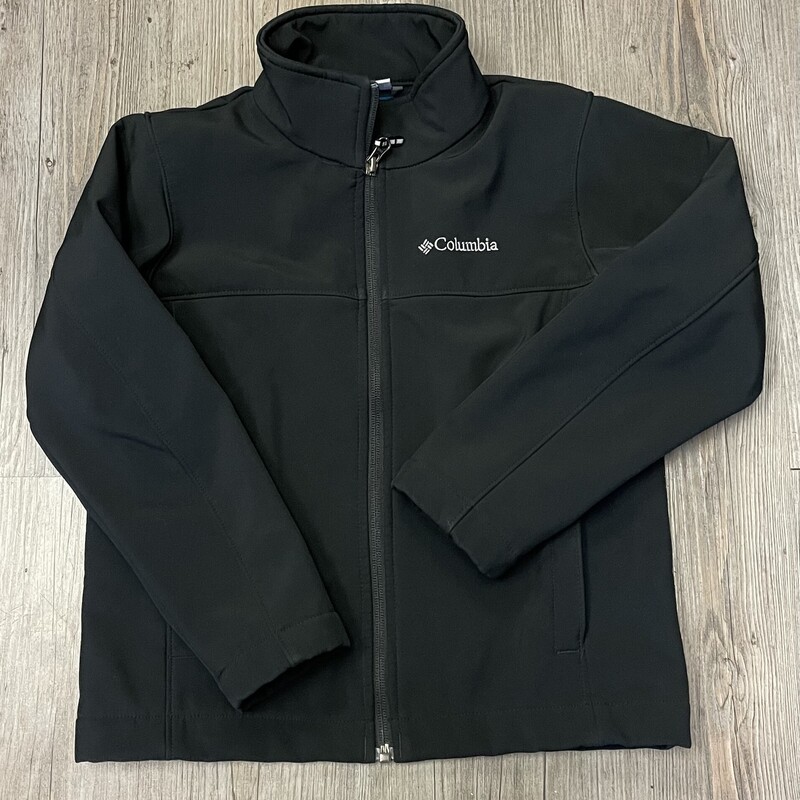 Columbia Jacket, Black, Size: 7-8Y