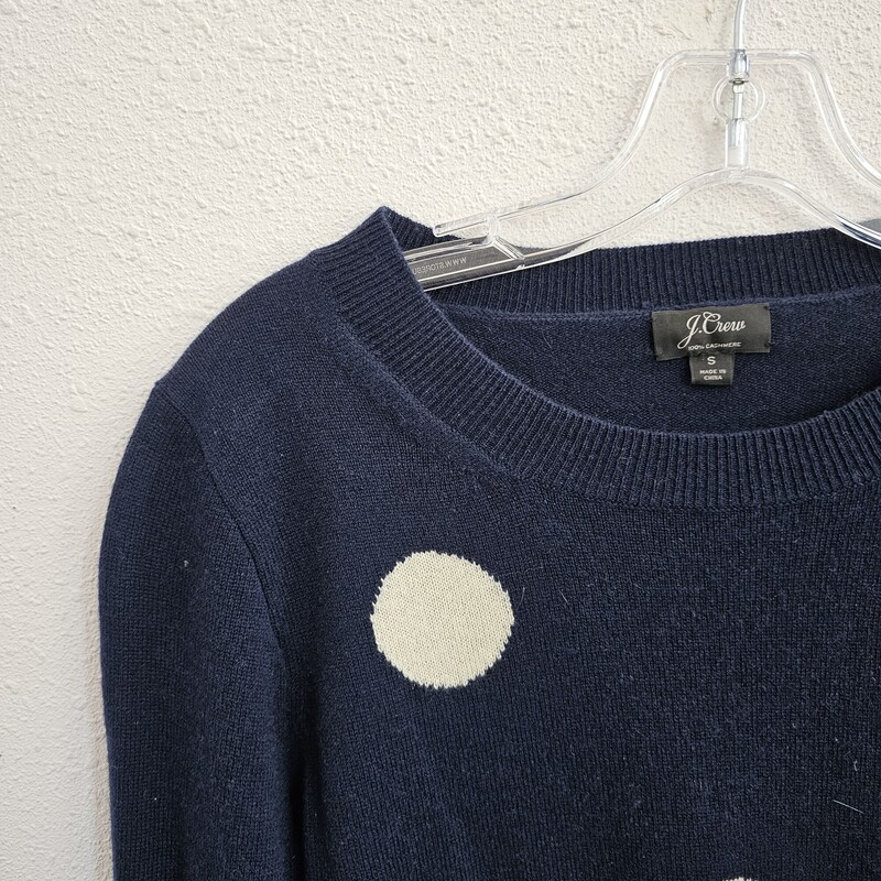 J Crew,
Navy and white
Size: Small