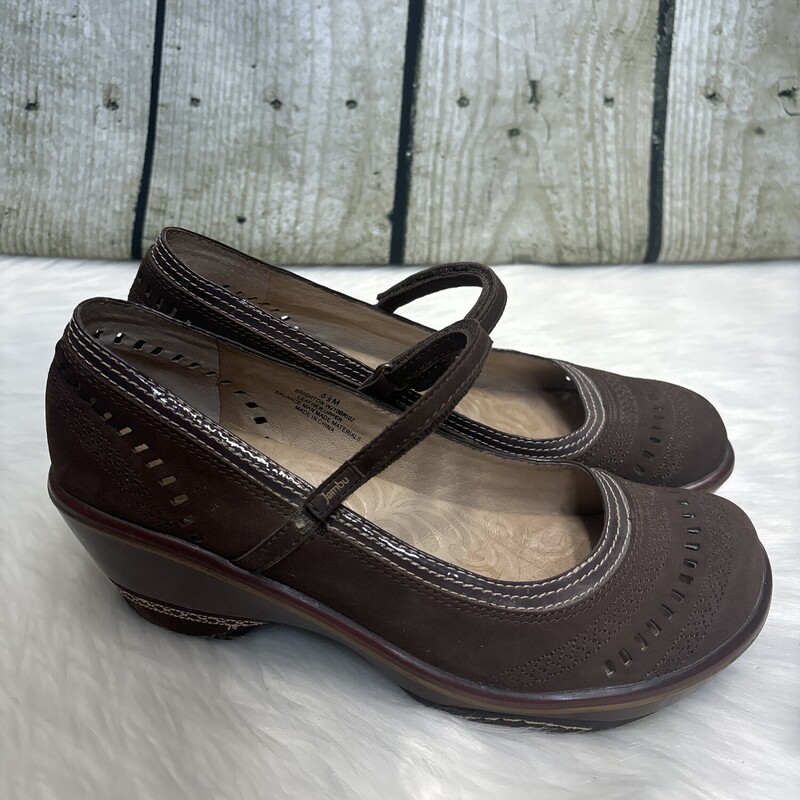 Jambu, Brown, Size: 8 1/2