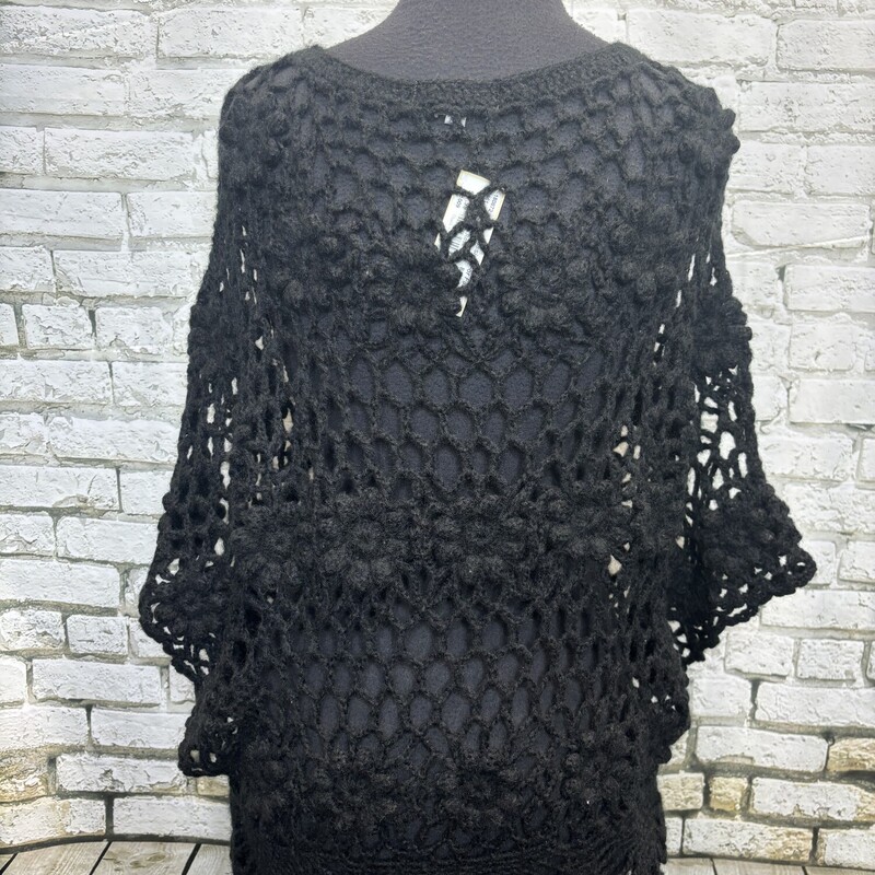 Rosa Rose, Blk Croc, Size: L/xl