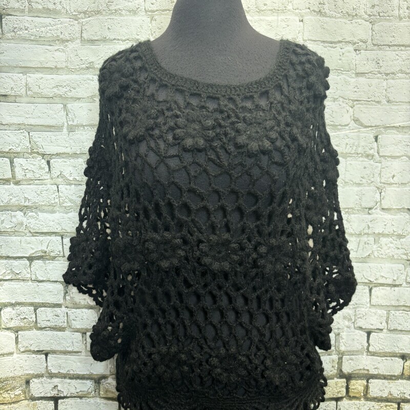 Rosa Rose, Blk Croc, Size: L/xl