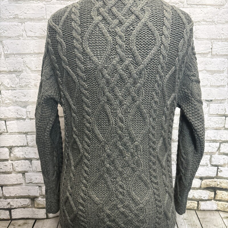 Aran Sweater Market, Green, Size: Small