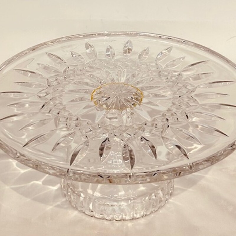 Waterford Lismore Cake Footed Plate
Clear
Size: 11 x 4.5H