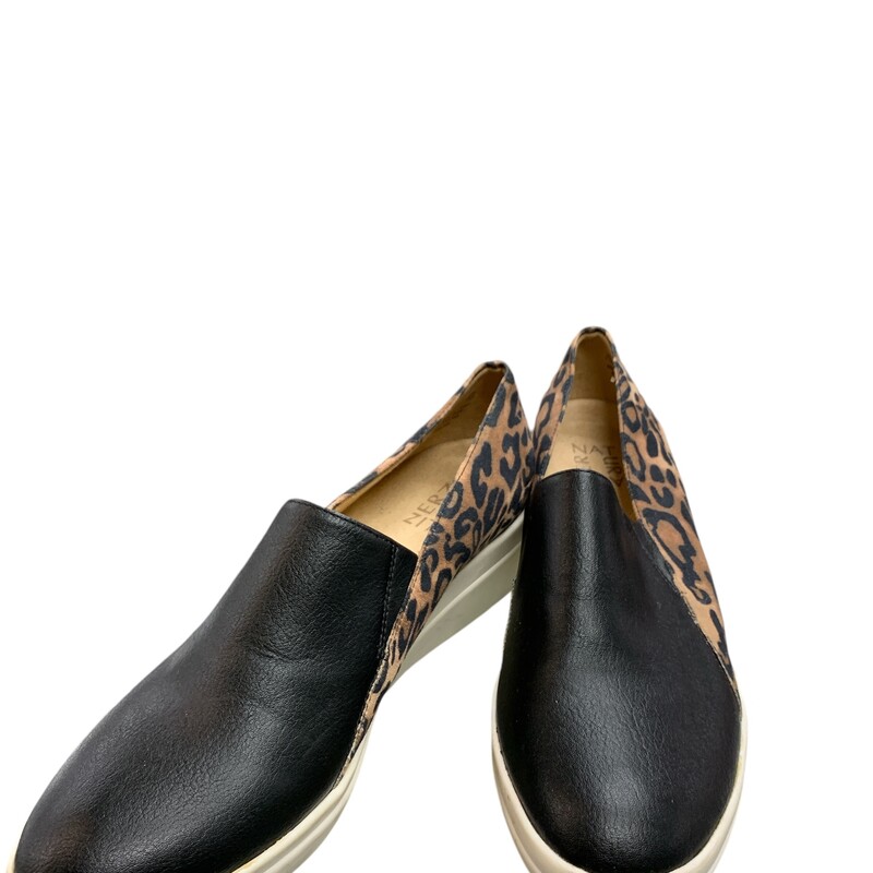 Naturalizer Leopard, Blk/brwn, Size: 7.5