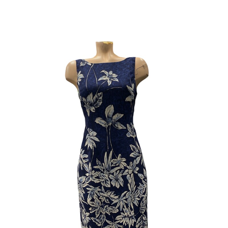 Uni Mondo Floral S12, Navy/wht, Size: L