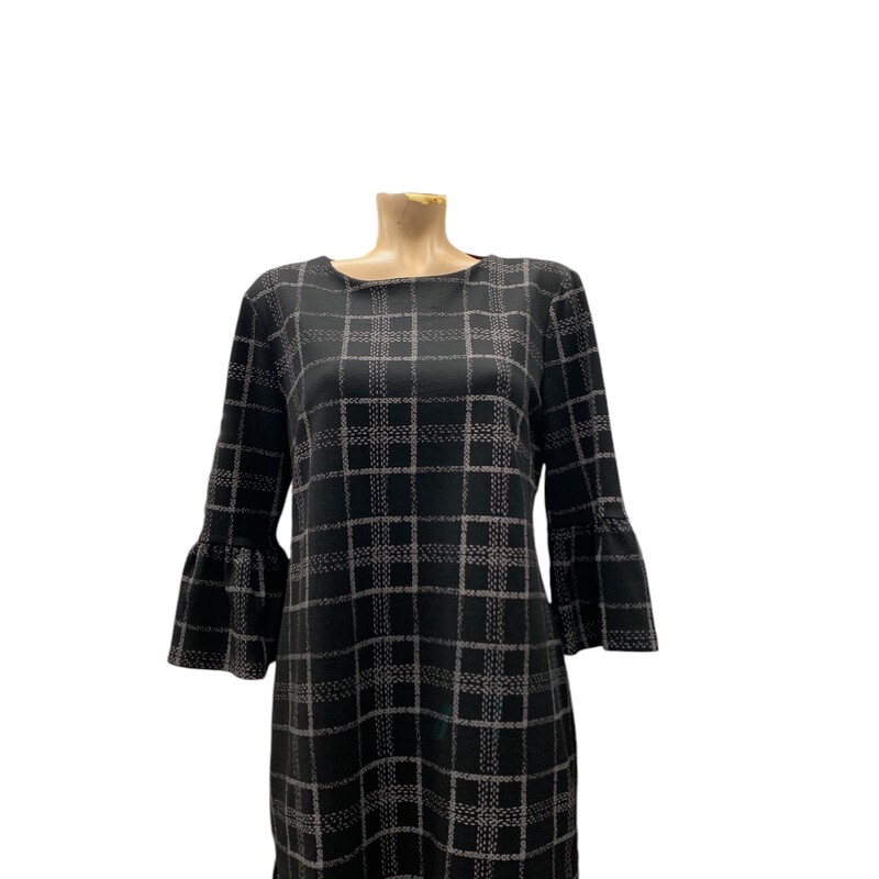 Cleo Tunic, Blk/grey, Size: L