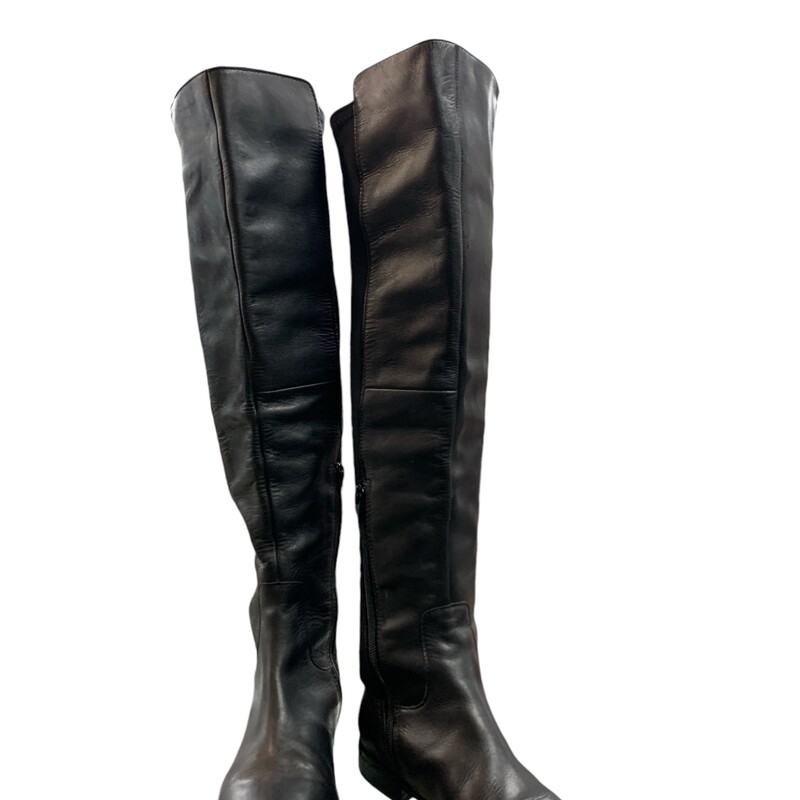 Aldo Tall Boots, Blk/gld, Size: 7.5