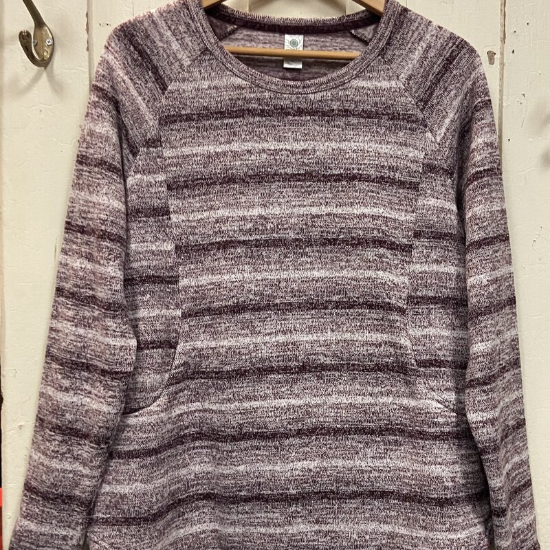 NWT Grpe/wt Hther Fleece