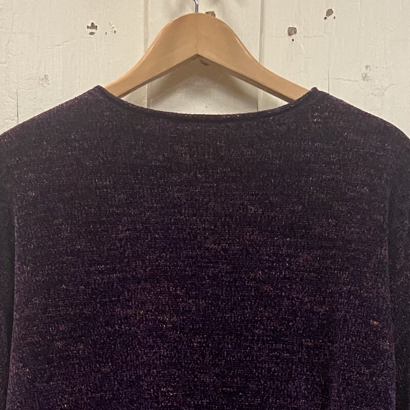 Prple Speckle Sweater<br />
Purple<br />
Size: XL R $98