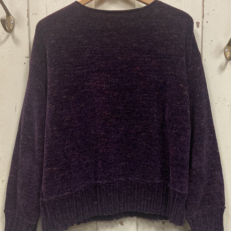 Prple Speckle Sweater<br />
Purple<br />
Size: XL R $98