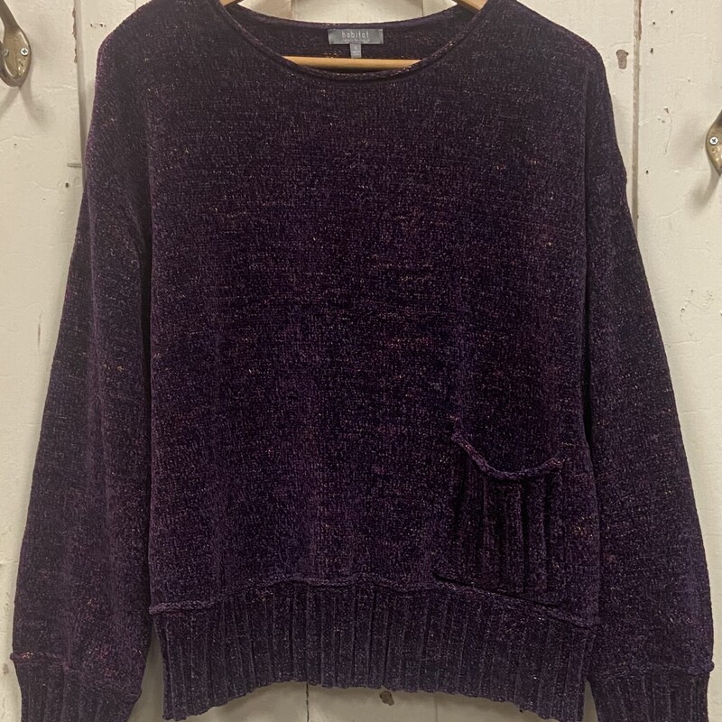 Prple Speckle Sweater