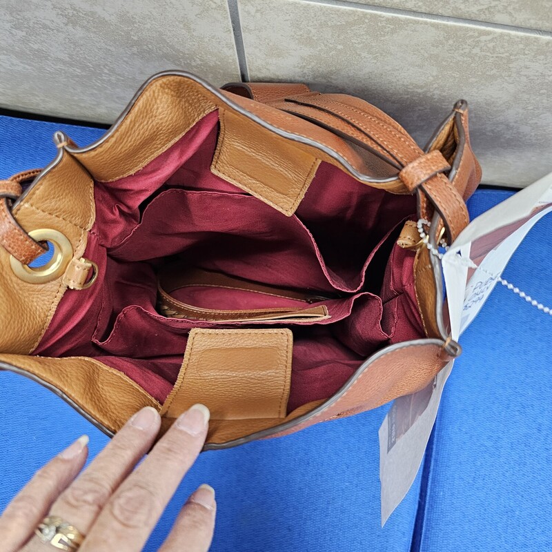 HAMMITT PURSE, BROWN