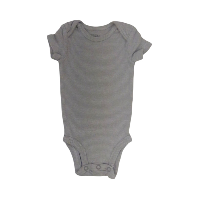 Onesie (Gray/Stripes)