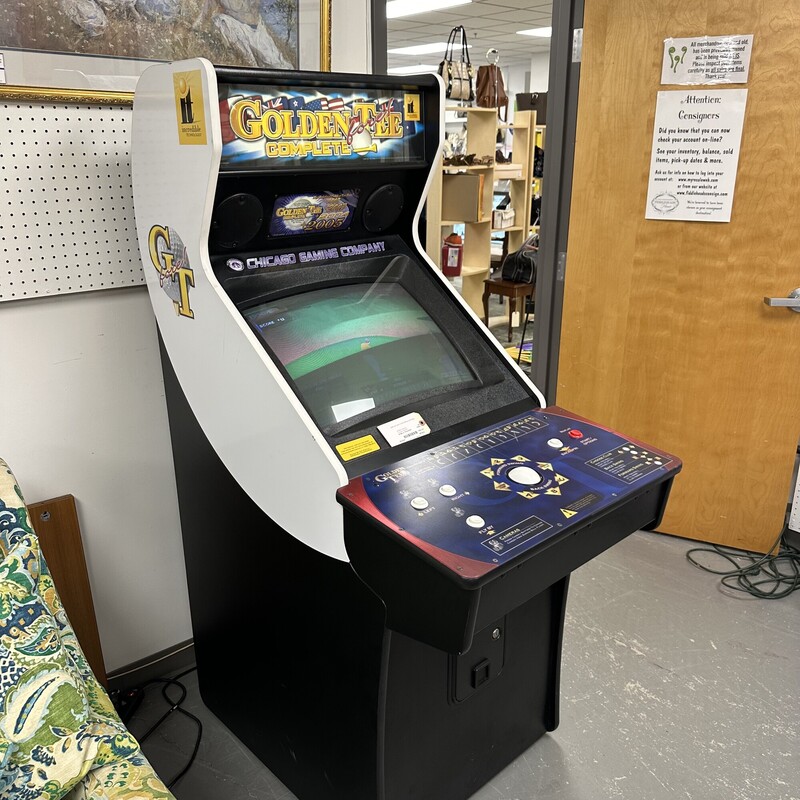 Golden Tee Arcade Game, Vintage - and it still works perfectly!!!