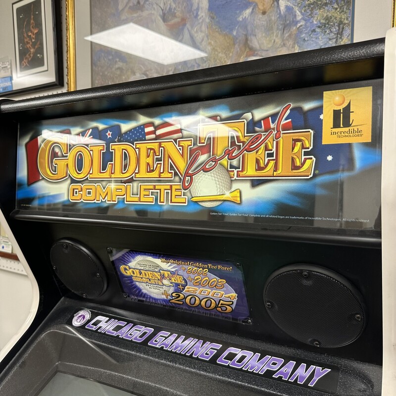 Golden Tee Arcade Game, Vintage.