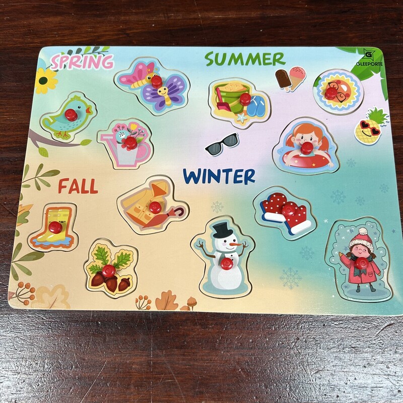 Wooden Seasons Puzzle