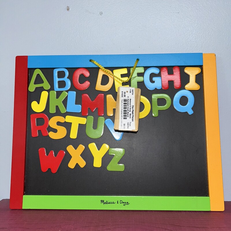 Alphabet Chalk Board