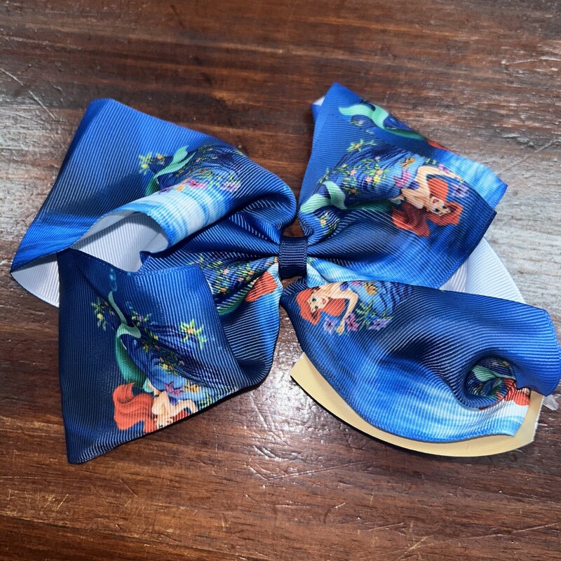 Blue Ariel Bow, Blue, Size: Bows