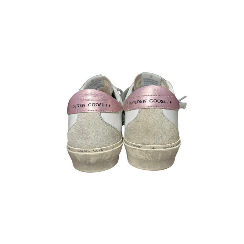 Golden Goose Hu Star White Pink