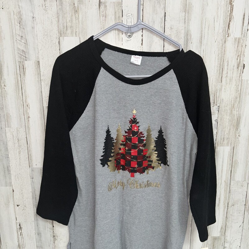 L Thermal Tree Raglan