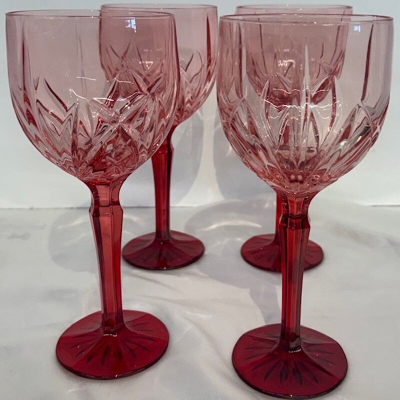 S4 Marquis Brookside Ombre Goblets
Cranberry
Size: 3.5x8.5H