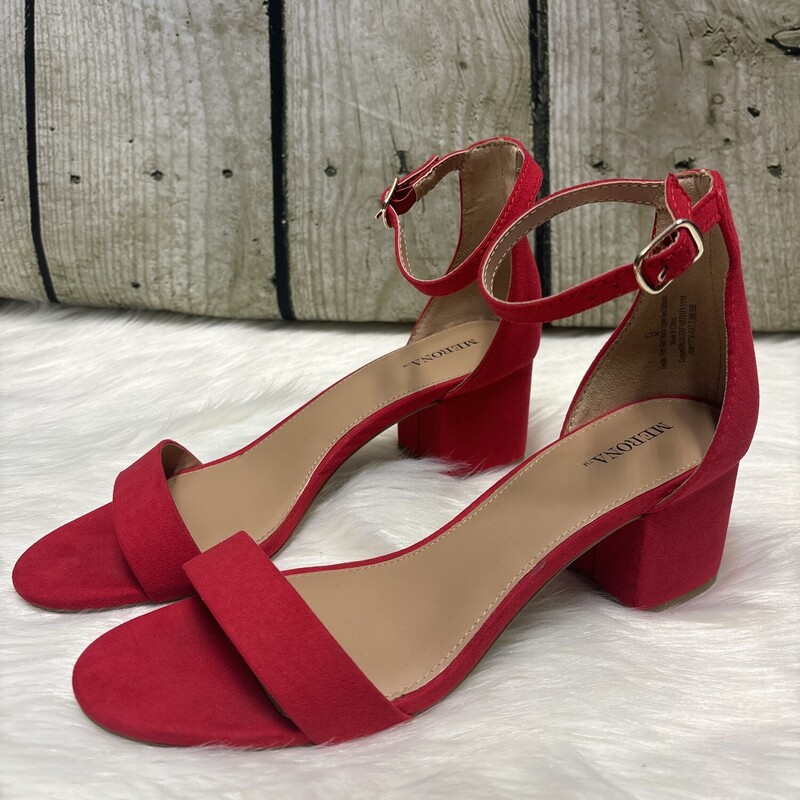 Merona, Red, Size: 9