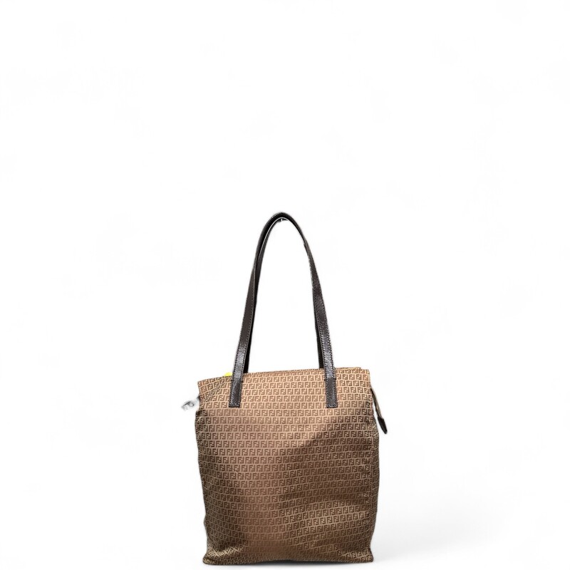 Fendi Zucca  NylonTote
 Tan
 Size: OS

8BH217-CY2-108-2384