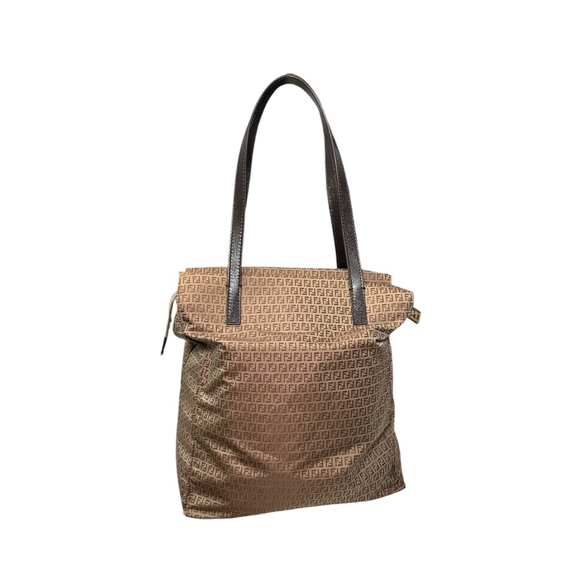 Fendi Zucca  NylonTote<br />
 Tan<br />
 Size: OS<br />
<br />
8BH217-CY2-108-2384