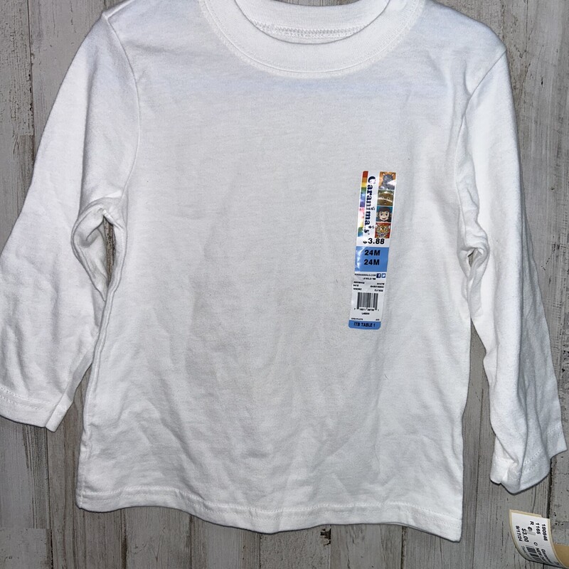 NEW 24M White Tee