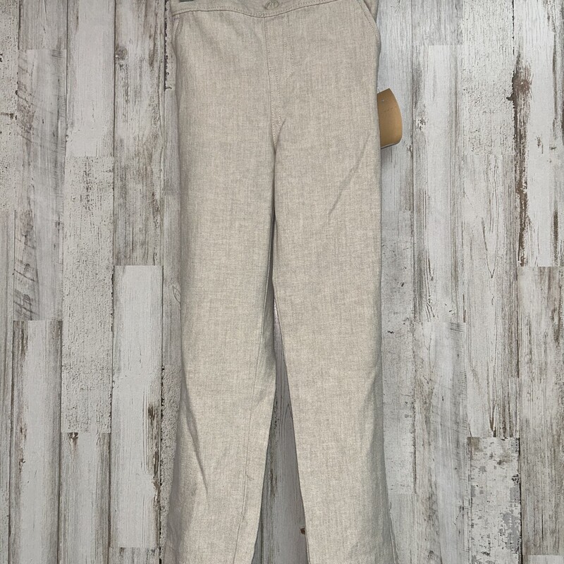 5T Tan Linen Pants, Tan, Size: Boy 5-8