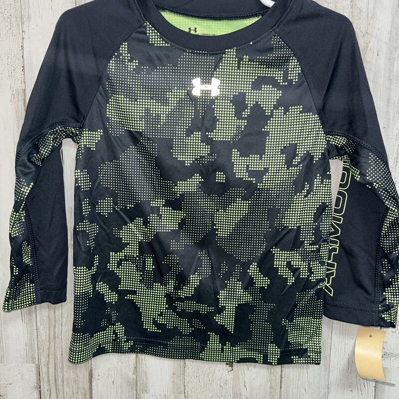 2T Green Printed Top