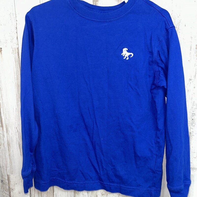 5/6 Royal Longsleeve Tee, Blue, Size: Boy 5-8