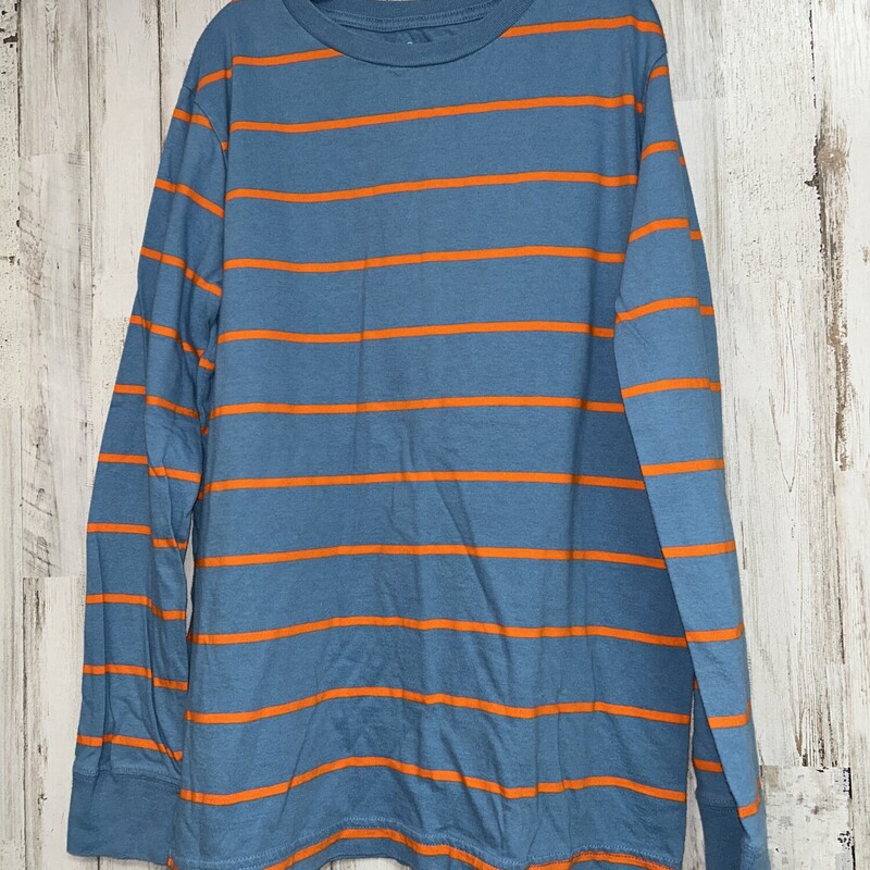 12/14 Teal/Orange Stripe, Teal, Size: Boy 10 Up