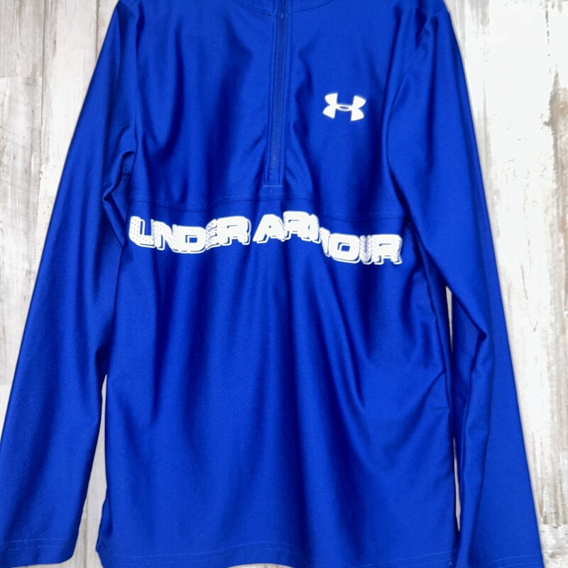 10/12 Blue Logo Pullover, Blue, Size: Boy 10 Up