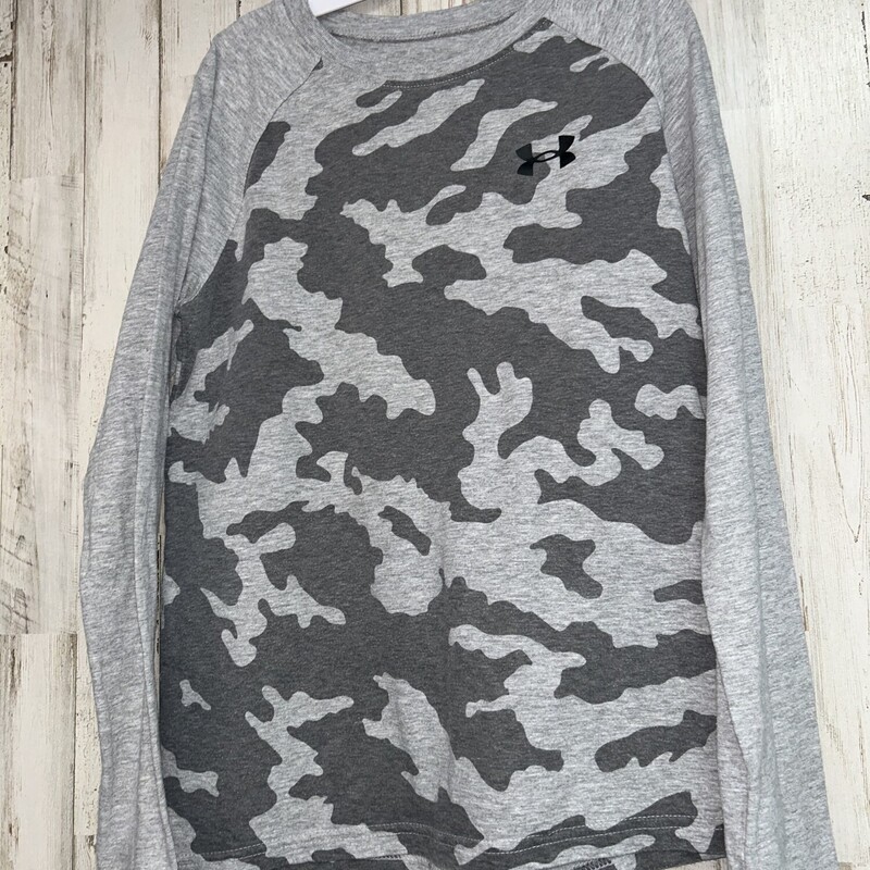 10/12 Grey Camo Logo Tee