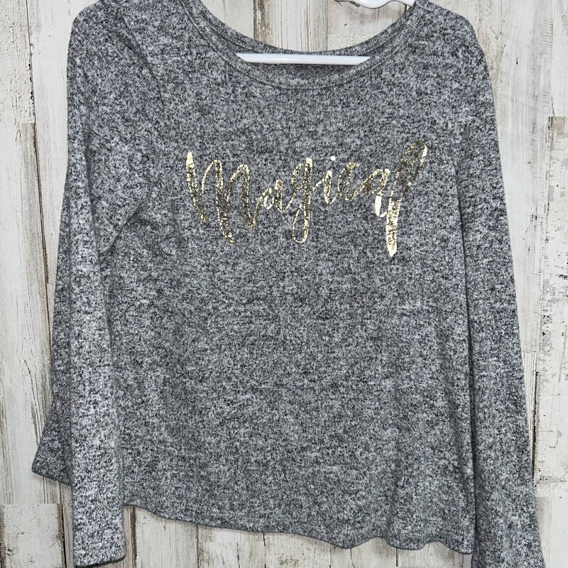 5T Grey Knit Magical Top