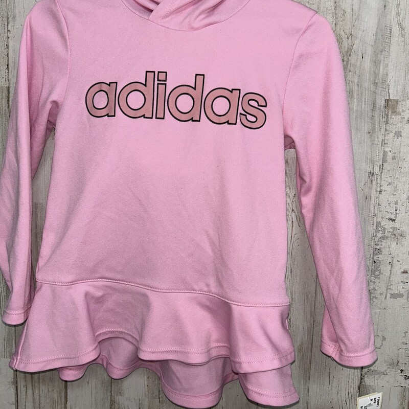 2T Pink Logo Hooded Top