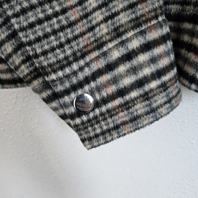 Rails Plaid, GrayCrm, Size: Large