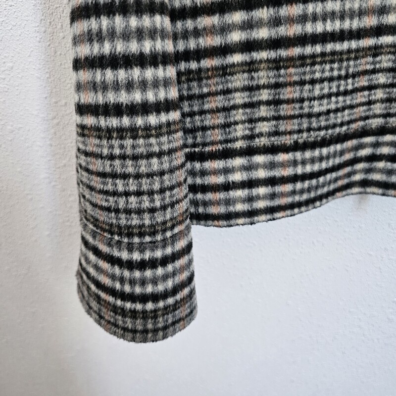 Rails Plaid, GrayCrm, Size: Large