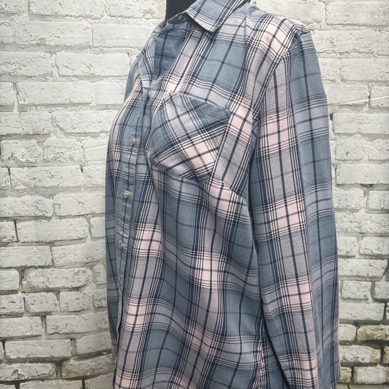 Eddie Bauer, Plaid, Size: Large