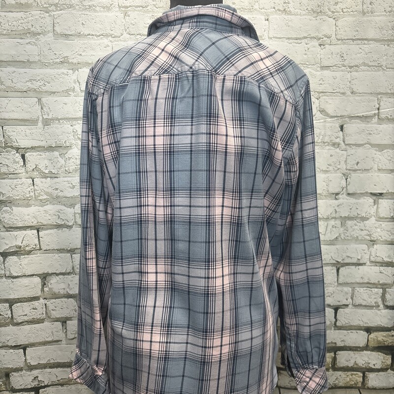 Eddie Bauer, Plaid, Size: Large