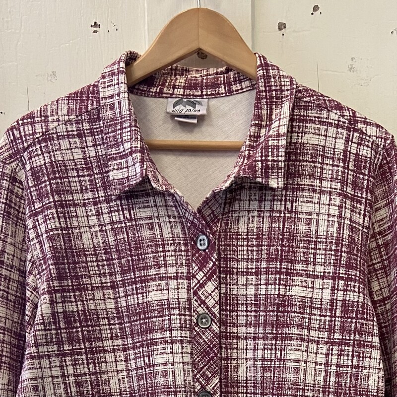 Mar/wht Check Shirt