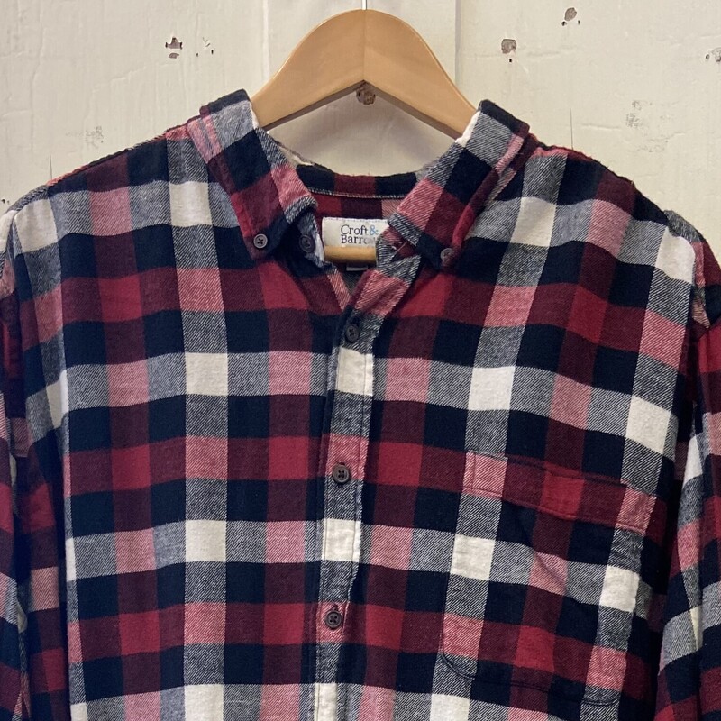 Rd/blk/w Flannel Shirt