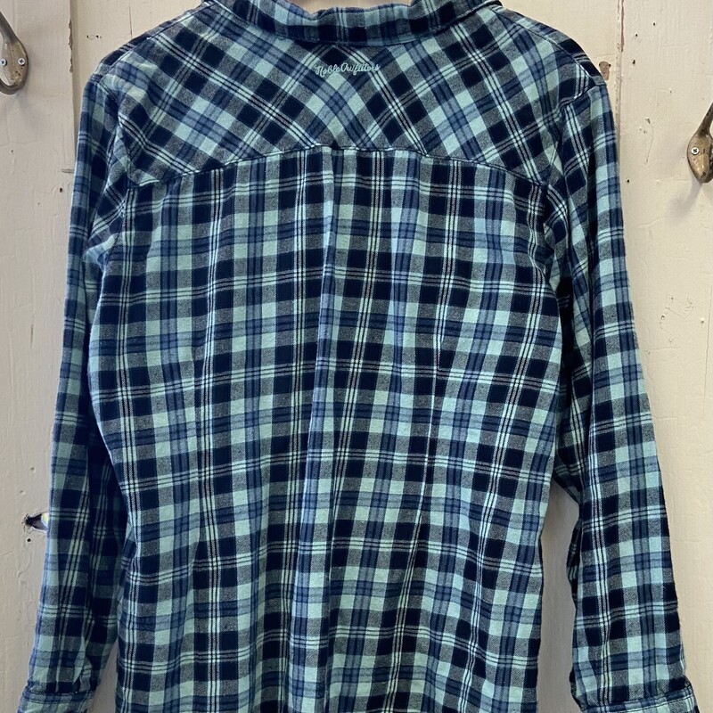 Teal/nvy Flannel Shirt<br />
Teal/nvy<br />
Size: 2X